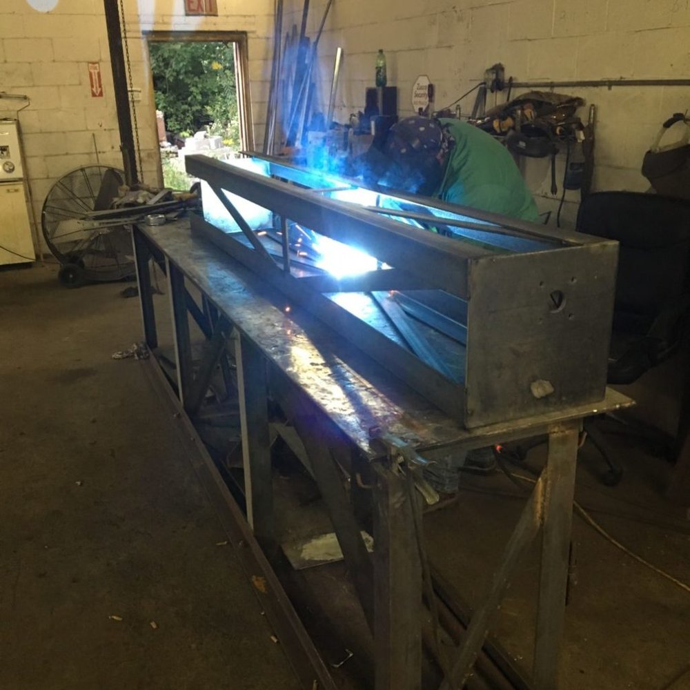 welding bullet proof door